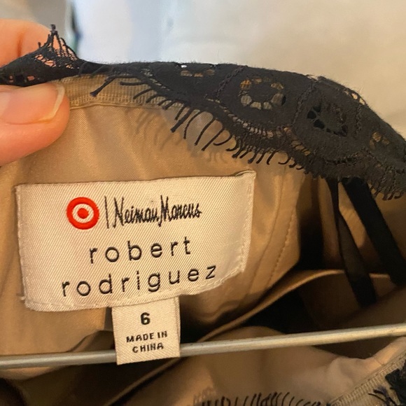 Strapless lace little black dress - Robert Rodriquez - Picture 6 of 6